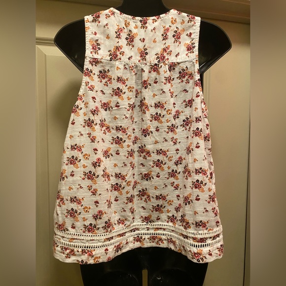 CASLON Floral Tank Top size M - Picture 7 of 12